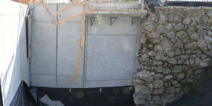 Herisau AR - Baugerüst reisst drei Arbeiter in die Tiefe