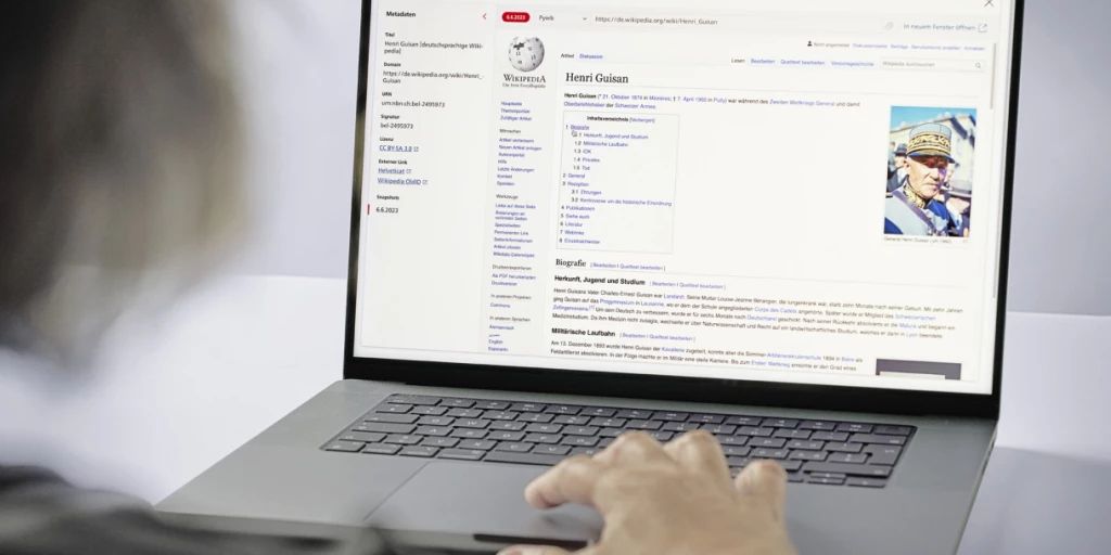 Schweizerische Nationalbibliothek sammelt Artikel von Wikipedia