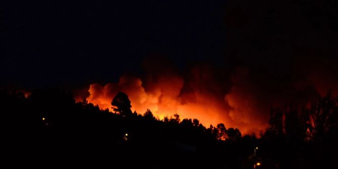 Flächenbrand La Palma