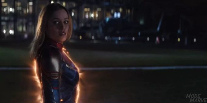 Ein Screenshot aus dem Trailer von «The Marvels» marvel cinematic universe