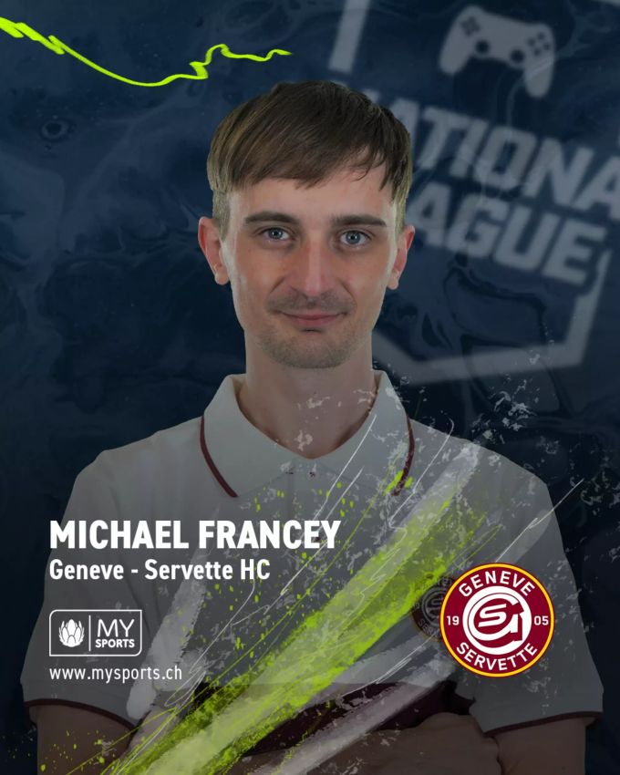eNationalleague Spieler Michael Francey