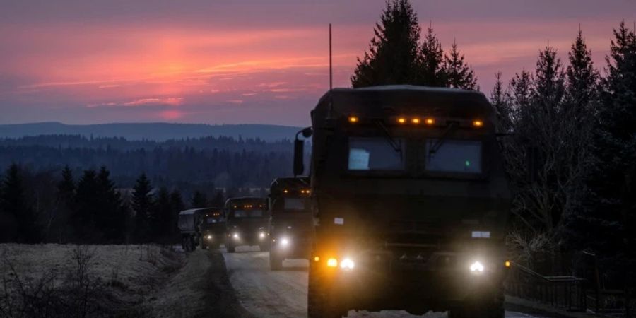 US-Armeefahrzeuge in Polen