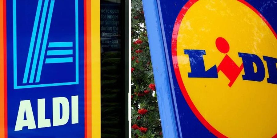 Die deutschen Discounter Aldi und Lidl sind auch in Grossbritannien erfolgreich. Foto: Pa/PA Wire/dpa