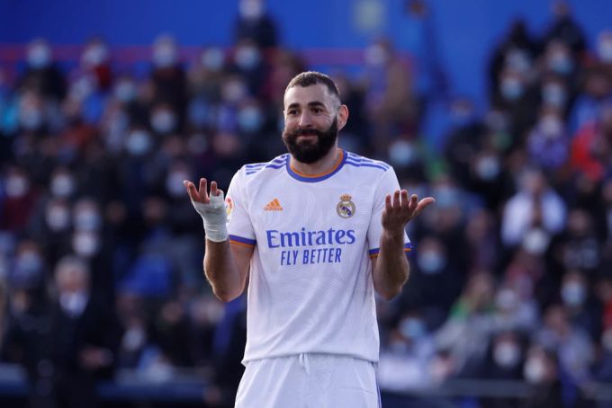 Real-Star Karim Benzema gehört nicht zur Welt-Elf der Fifa. fifa karim benzema