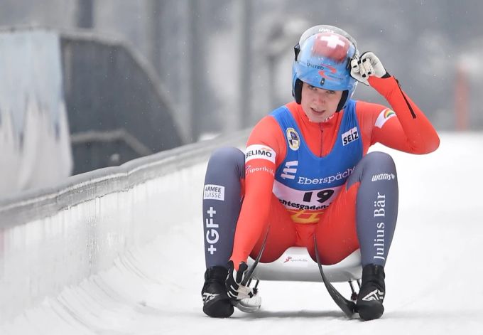 Natalie Maag beim Weltcup in Königssee Natalie Maag