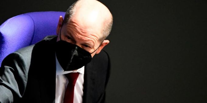 Kanzler Scholz im Bundestag Kanzler Scholz im Bundestag