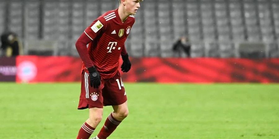 Das Mittelfeld-Talent hat seit der U14 alle Nachwuchsmannschaften des FC Bayern München durchlaufen. Foto: Sven Hoppe/dpa