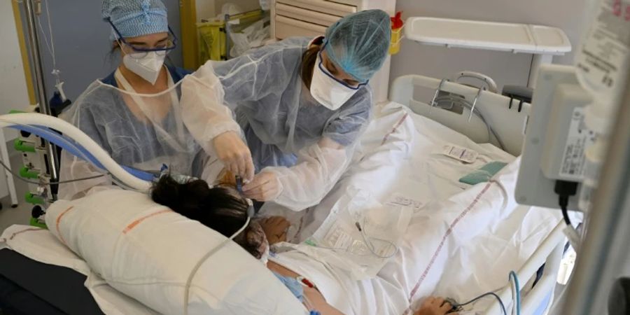 Corona-Intensivpatient in Marseille