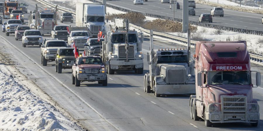 trucker ottawa kanada