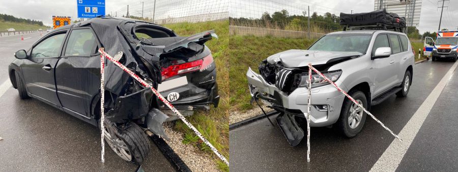 Sachschaden nach Unfall