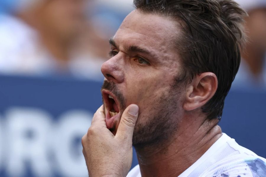 Für Wawrinka ist der Schuldige für die miese Stimmung schnell gefunden...