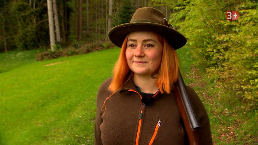 Hofdame Cindy ist leidenschaftliche Jägerin.