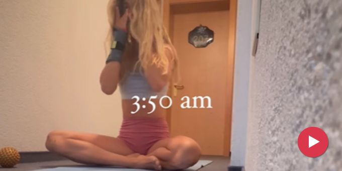 Video zeigt - Urner Slalom-Ass Danioth steht für Training um 4 Uhr auf