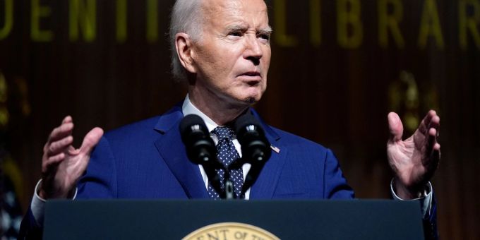 Man könne sein Land nicht nur lieben, wenn man gewinne, sagt Biden. (Archivbild) Man könne sein Land nicht nur lieben, wenn man gewinne, sagt Biden. (Archivbild)