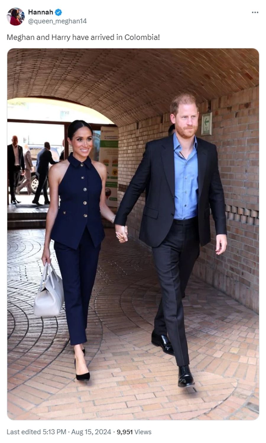 Meghan Markle und Prinz Harry sind in Kolumbien.