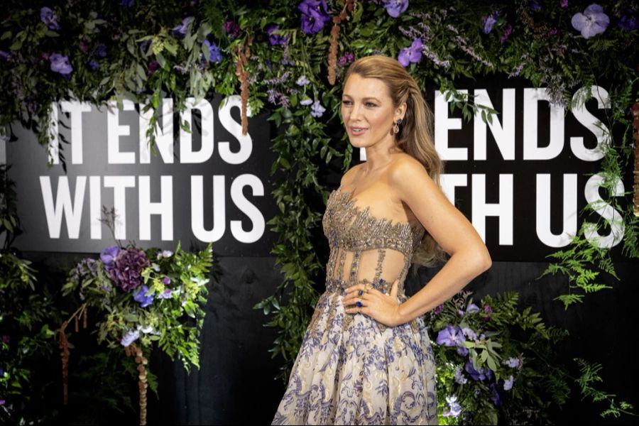 Blake Lively bei der PR-Tour für den Film «It Ends With Us».