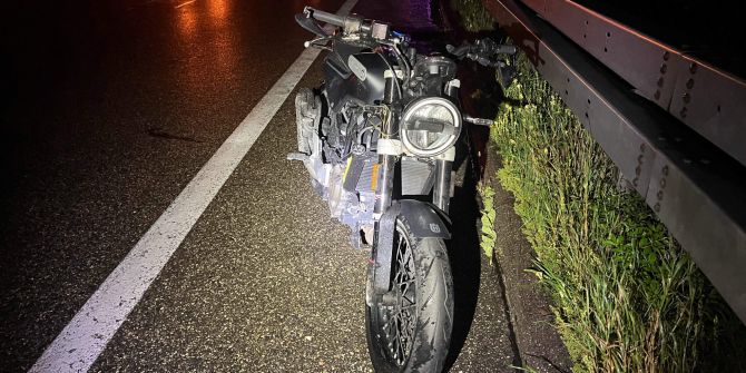 Unfall in Unterenfelden