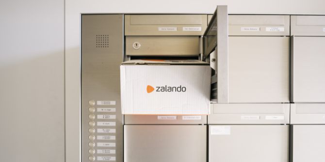 Paket von Zalando