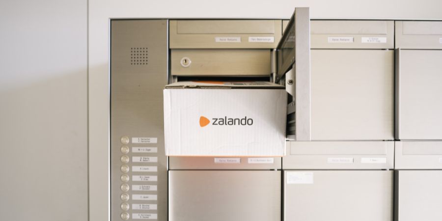 Paket von Zalando