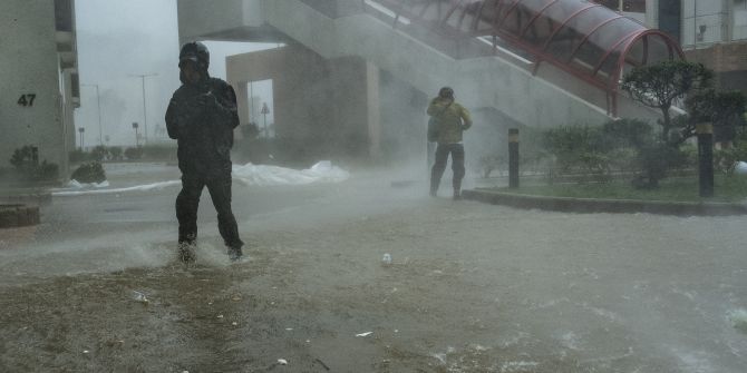 Hong Kong Asia Typhoon