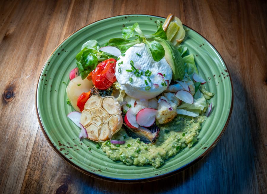 Guacamole Gericht Fruchtsaftbar Bern