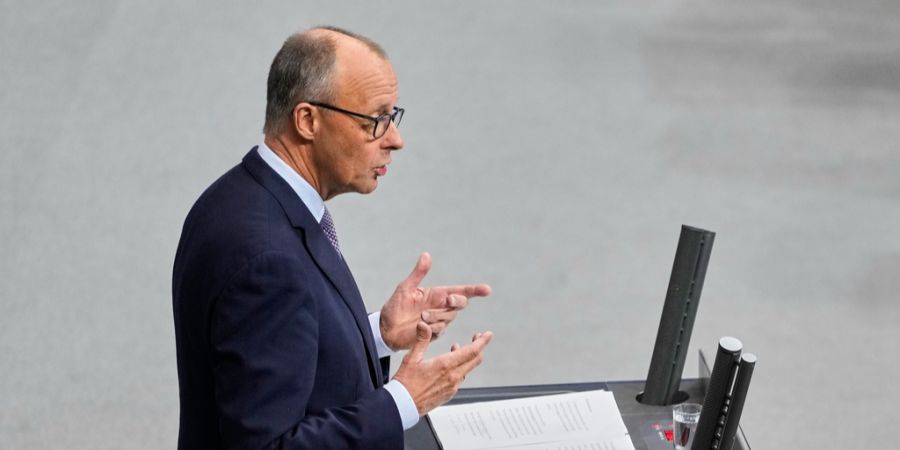 Friedrich Merz Rede Bundestag