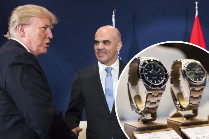 Alain Berset Zölle Trump