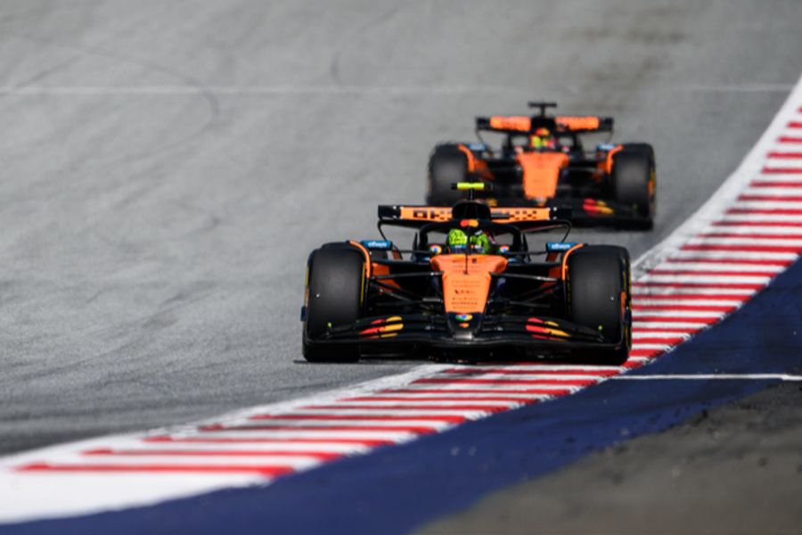 McLaren Norris Piastri