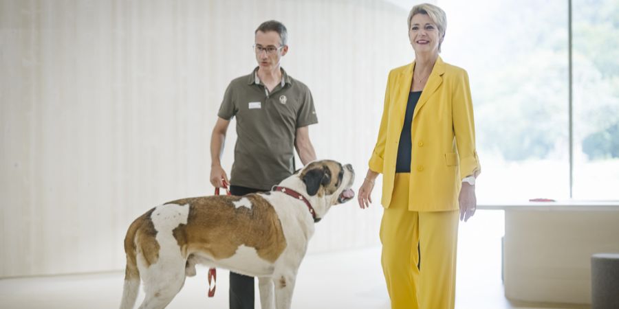 Karin Keller Sutter im Barryland