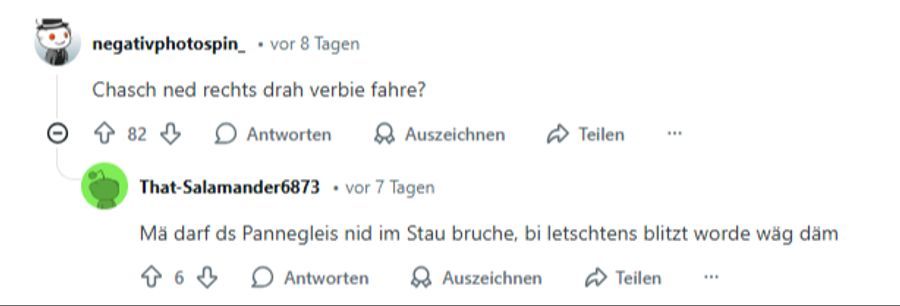 Die ordnungsgemässe Vorgehensweise in einem solchen Fall wird gleich ebenso ausgelotet.