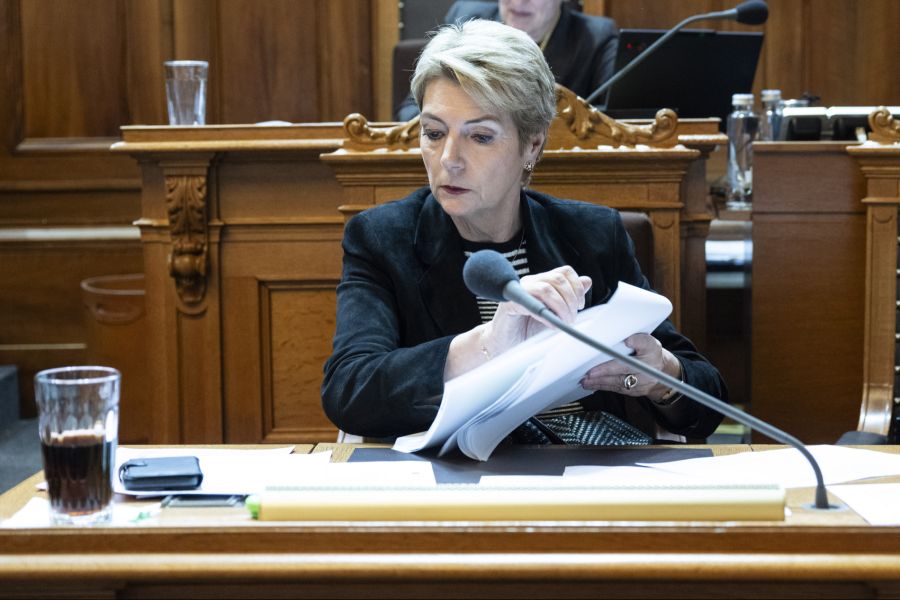 Karin Keller-Sutter Entlastungspaket