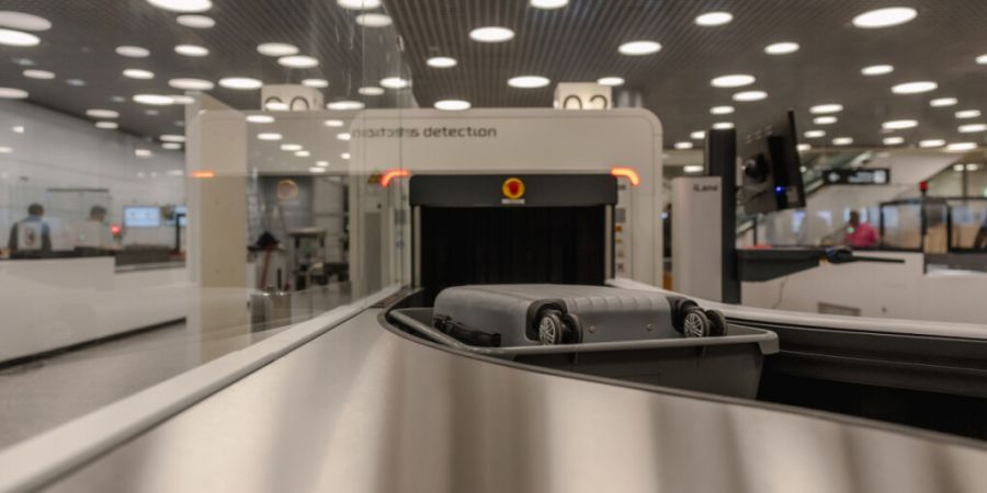 Flughafen Zürich CT-Scanner