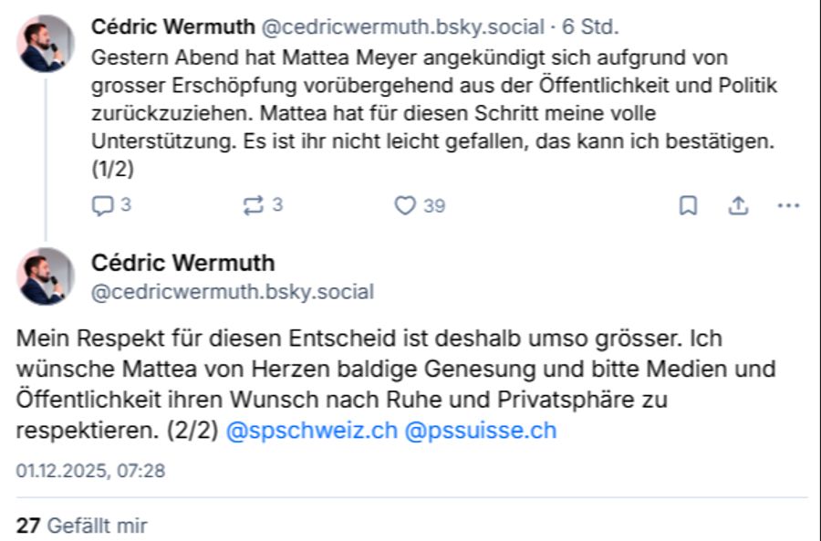 Mattea Meyer Cédric Wermuth