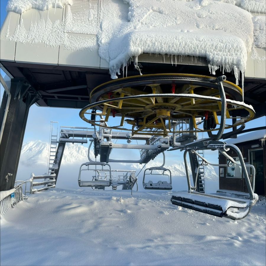 Doch schliesslich blieben die Bahnen stehen.