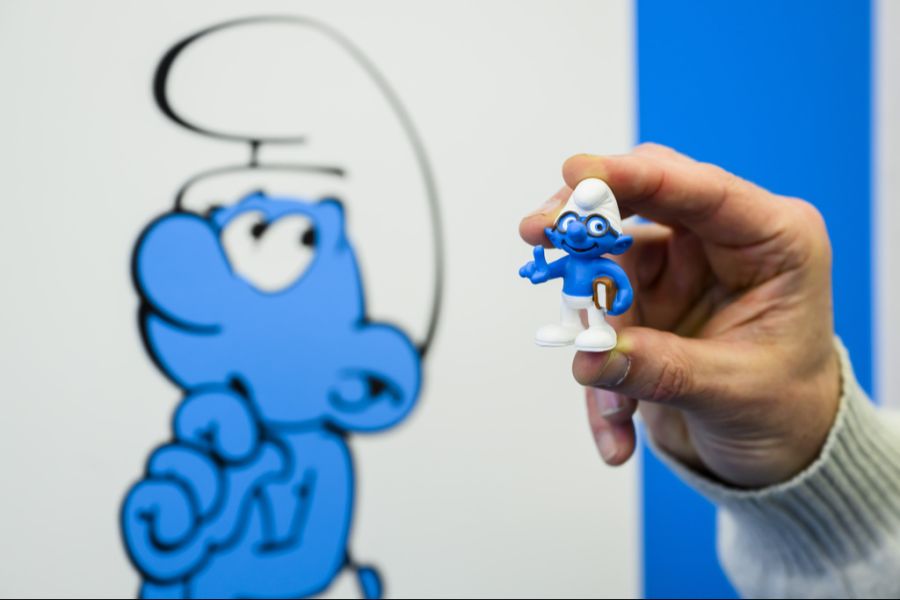 Der «Smurf-Spray» färbt das Gesicht des Angreifers blau – wie ein Schlumpf.