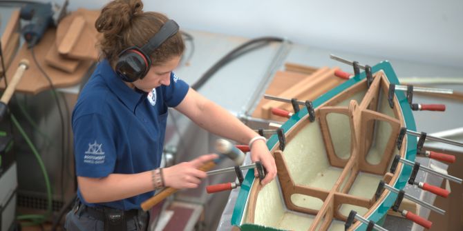 SwissSkills Bern Bootsbauerin