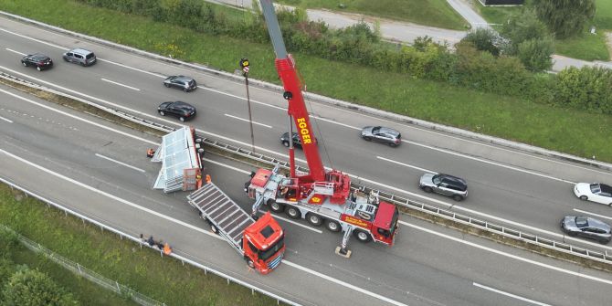Gossau SG Unfall