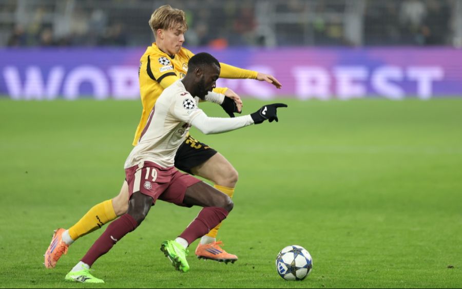 Nicolas Pepe im Champions-League-Spiel gegen den BVB.