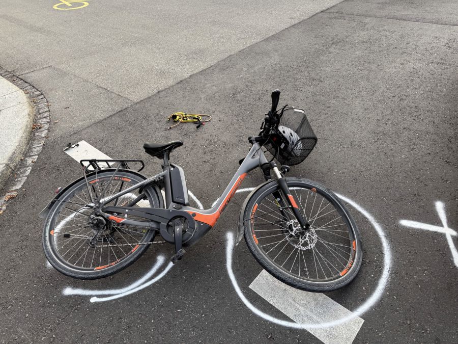 Die E-Bike-Fahrerin wurde lebensbedrohlich verletzt.