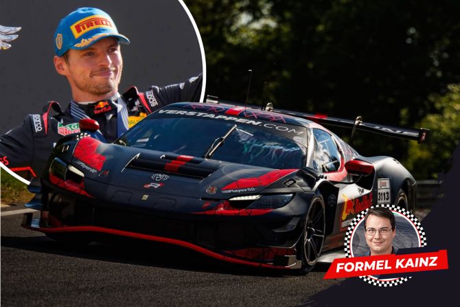 Max Verstappen Nürburgring-Nordschleife