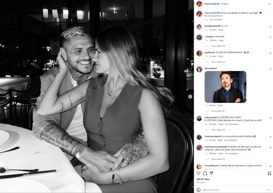 Mauro Icardi China Suarez