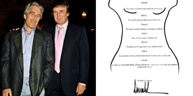 Donald Trump Jeffrey Epstein
