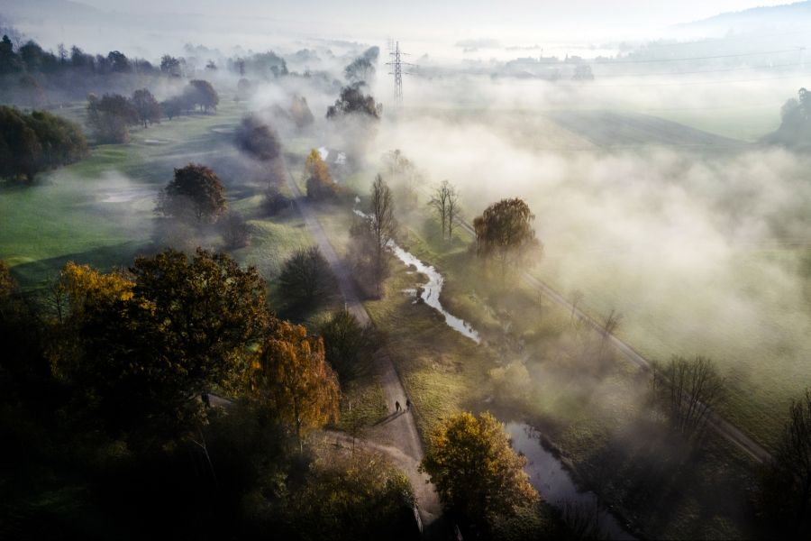 Am Wochenende prägen zäher Nebel und Hochnebel das Wetter im Flachland.