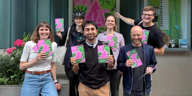 Grüne Flyer Gruppenfoto Luzern