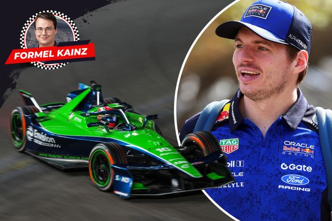 Max Verstappen Formel E