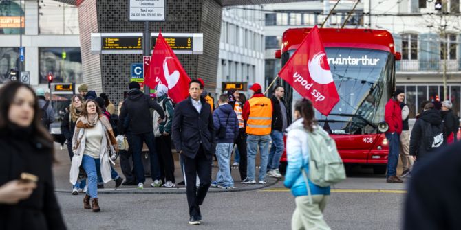 Winterthurer Busfahrer streiken
