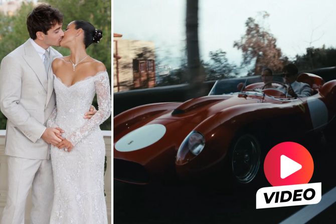 Charles Leclerc Ferrari Hochzeit