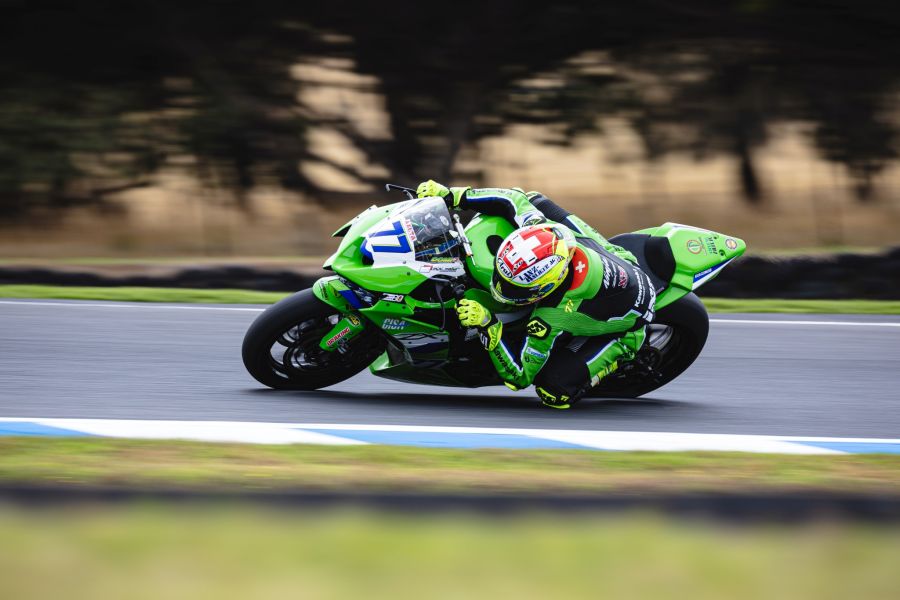 Dominique Aegerter Kawasaki Supersport-WM