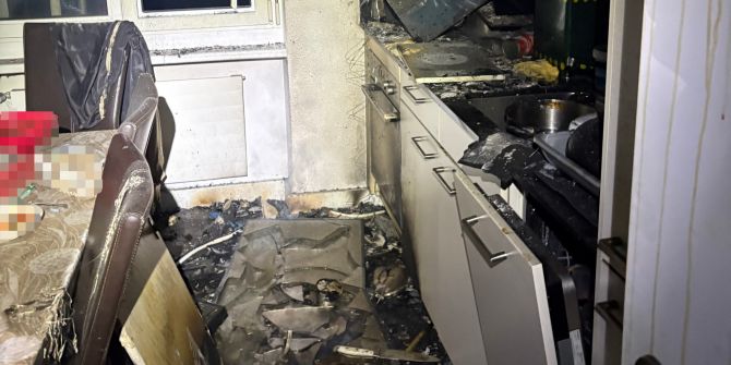 Sachschaden Brand Bronschhofen