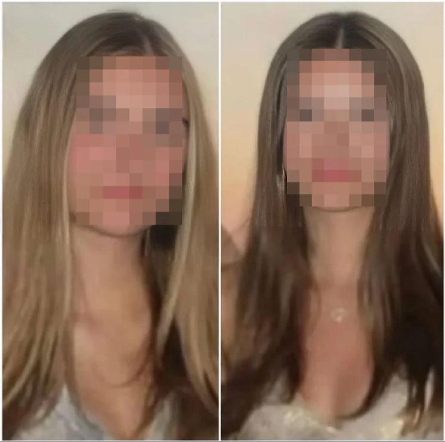 Auch die Schwestern Alicia (15, l.) und Diana (14) kamen bei dem Unglück ums Leben.